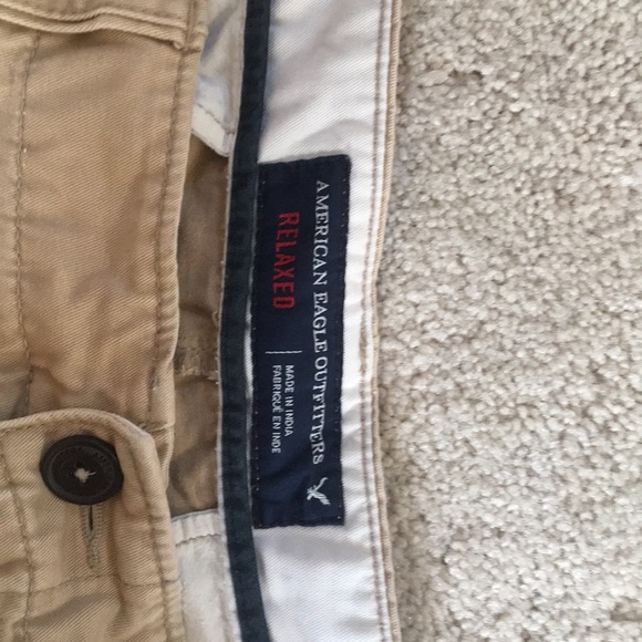 American Eagle Relaxed Fit Khakis - Picture 2 of 2